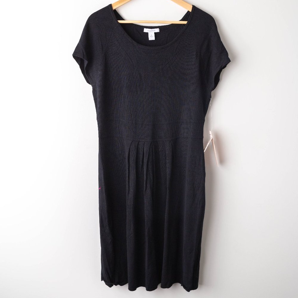 Dress Barn | Short Sleeve Dress | Black | M
